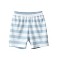 thumbnail image 3 of Toddler Shorts Boys Girls Summer Cotton Striped Shorts Baby Pants 1-8Y, 3 of 4