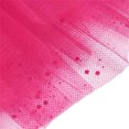 thumbnail image 4 of JGGSPWM Womens Shimmering Tulle Tutu Mini Skirt Elastic Waist Elastic 3 Layered Dancing Short Skirts Hot Pink One Size, 4 of 5