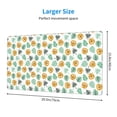 thumbnail image 2 of Sikiie Tiger Leaves Mouse Pad, 16x29.5 Mousepad Desk Mat in Anti-Slip Rubber Mousepads Mat for Game Office Laptop Computer, 2 of 8