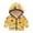 Yellow, variant on Mercatoo Baby Infant Striped Hooded Coats Long Sleeve Buttons Thick Fall Lightweight Hooded Jacket Tops Toddler Boys Coats Tops