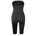 thumbnail image 5 of SRZYMJ Plus Size Jumpsuit Solid Color Open Back Tube Shorts Short Sportswear for Women Comfortable Stretchy Fit, 5 of 6