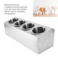 thumbnail image 3 of Kitchen Utensil Holder Kitchen Utensil Bucket Stainless Steel Utensil Holder Cooking Utensil Holder Utensil Organizer Kitchen Utensil Holder Multi Functional Non Slip Bottom, 3 of 7