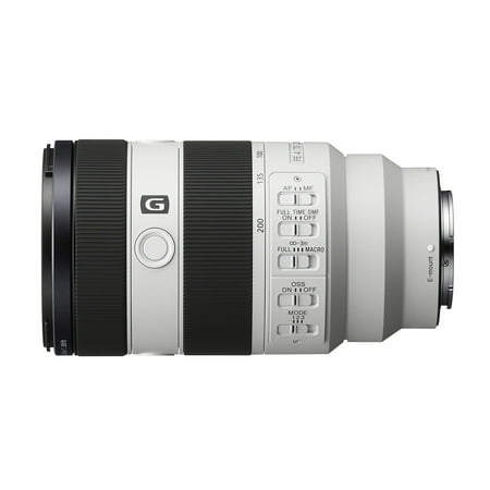 Sony - SEL70200G2 FE 70-200mm F4 Macro G OSS II Lens - Grey