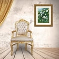 thumbnail image 3 of Daavettila, Tara 19x24 Gold Ornate Wood Framed with Double Matting Museum Art Print Titled - Modern White Floral I, 3 of 4