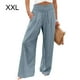 thumbnail image 2 of Pantalones de verano Sonducket mujer color sólido Casual Pierna ancha XXL, 2 of 5