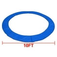thumbnail image 2 of Exacme 10-Foot Round Trampoline Frame Spring Cover Safety Pad Replacement, Blue, 2 of 3
