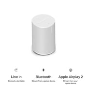 Sonos Era 100 SL - Compact Speaker with WiFi, Bluetooth