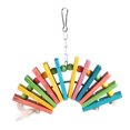 thumbnail image 4 of Chew Toy, Colorful Wooden Healthy And Durable Colorful Chew Toy, Bird For Pet, 4 of 8