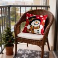 thumbnail image 3 of SDNall Outdoor Christmas Decorations, Christmas Pillowcase Christmas Tree and Christmas Snowflake Embroidery Pillowcase About 18 X 18 Inches Suitable for Christmas Decoration Home Decoration, 3 of 6