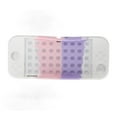 thumbnail image 3 of Protective Case, Silicone Protective Cover Scratchproof Comfortable To Handle Ultra Thin Precise Cutouts  For Game Console White Purple Pink White, 3 of 8