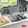 thumbnail image 2 of Delta 95B9032-17S Lorelai 17” Workstation Bar/Prep Kitchen Sink Undermount 16 Gauge, 2 of 7