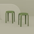 thumbnail image 2 of Compamia Tom Resin Dining Stool in Olive Green finish, 2 of 4