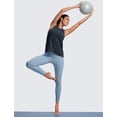 thumbnail image 3 of Top Deportivo para Mujer CRZ YOGA Racerback Azul Marino Talle Grande, 3 of 6