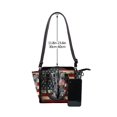 thumbnail image 3 of Zufioo Veterans Day1 Print Leather Rivet Shoulder Bag, Microfiber PU Leather Adjustable Shoulder Strap Handbag, Ideal Gift for Women-One Size, 3 of 6