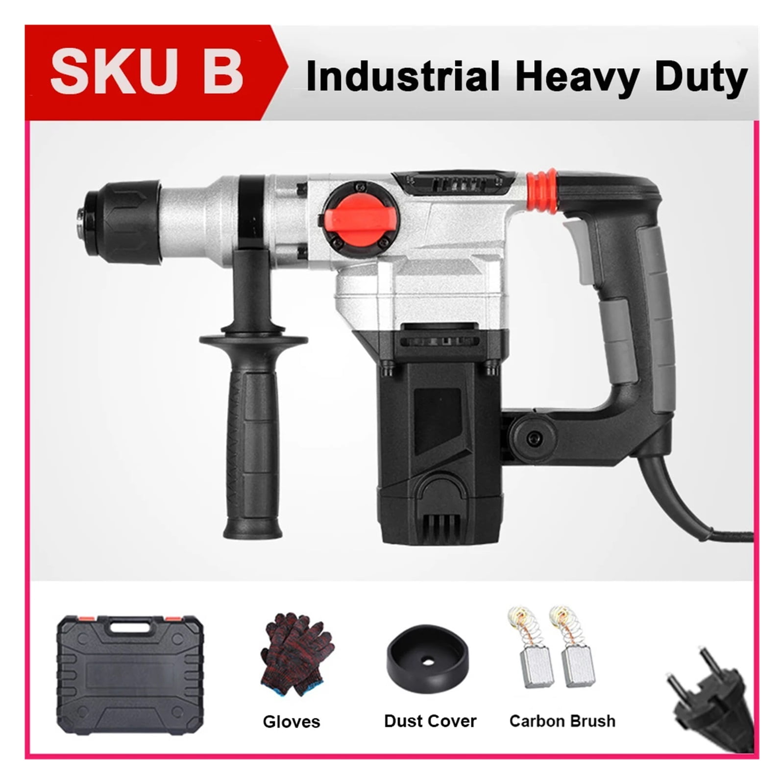 2200W Multifunctional Tool Electric Hammer/Drill/Electric Pick Home Portable Industrial Grade High Power Electric Hammer