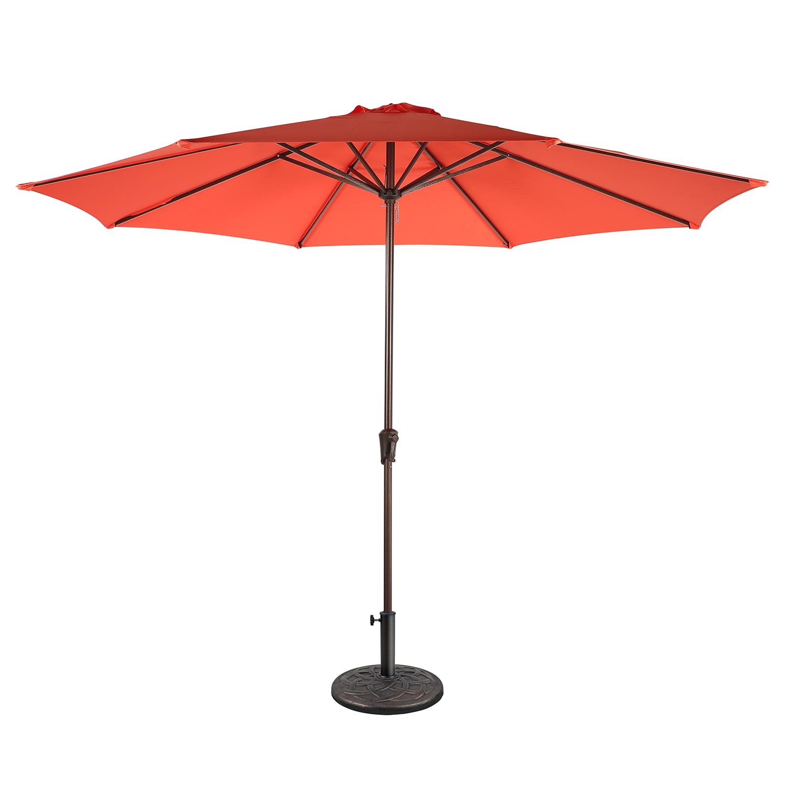 COBANA 11ft Patio Umbrella with Base Included, Large Outdoor Market