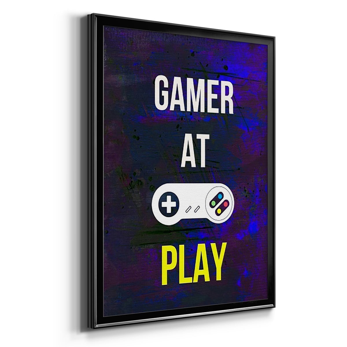Gamer at Play VI Premium Framed Print, in Gold, Black, or Silver - Ready to Hang
