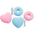 thumbnail image 3 of Heart Shaped Tape Dispenser Creative Washis Tape Cutter Practical Invisible Tape Cutter with Small Tape Inside, 3 of 7