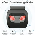 thumbnail image 2 of Suerbeaty Neck and Back Massager for Relief Deep Tissue with Heat, Shiatsu Shoulder Massager with Bi-Directional Rotating Head for Neck, Back, Shoulders, and Legs, Gift for Mom Dad, 2 of 7