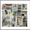 thumbnail image 4 of 2X Estante Flotante de Pared Negro para Cocina, BañO, Estante de Almacenamiento, Espejo, Estantes de Esquina de Ducha de Metal, Armario Organizador, Hogar B, 4 of 5