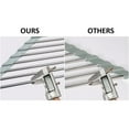 thumbnail image 2 of Dsseng 2 Pack Triangle Dish Drying Rack for Sink Corner Roll Up Dish Drying Rack Folding Stainless Steel Multipurpose Over The Sink Corner Dish Drainer Mat for Kitchen Grey, 2 of 5