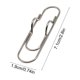 thumbnail image 3 of Metal Pen Clip Notebook Pen Stand Office Stationery Accessory Portable Paperclip Multi Functional Pen Buckle, 3 of 6