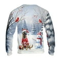 thumbnail image 2 of Hello Winter Belgian Malinois Football Snowman Welcome Snowy Morning All Over Print 3D Sweatshirt Unisex Merch Sheepdog Dog Lover Gifts - 01012, 2 of 6