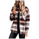 thumbnail image 2 of Pntutb - Chaqueta de manga larga con bolsillo para mujer, informal, a la moda, de lana Pntutb Pntutb-6022, 2 of 5