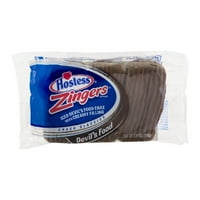 Hostess Chocolate Zingers Devil's Food Snacks, 3.81 oz