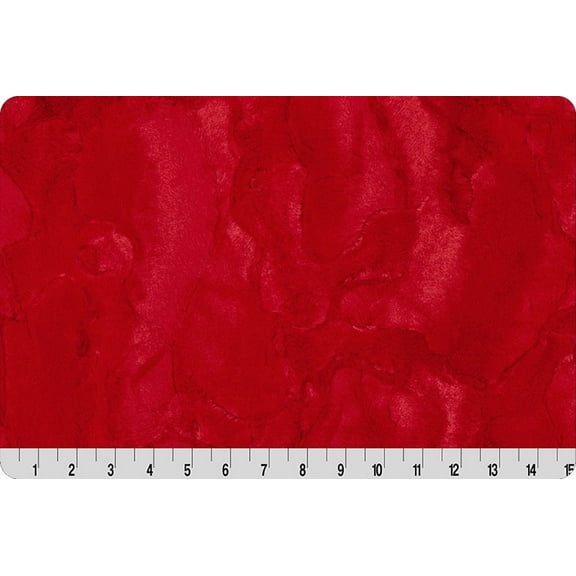 Minky Luxe Cuddle® Hide Cardinal (1yard)