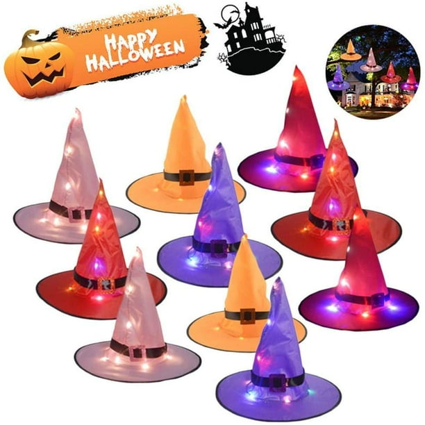 Lighted 2024 witch hats