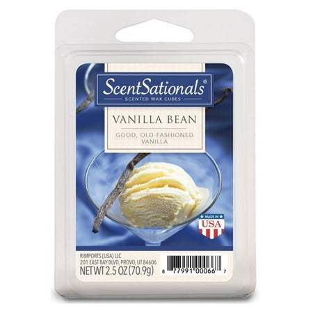 ScentSationals 2.5 oz Vanilla Bean Scented Wax (Best Scentsy Scents For Home)