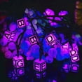 thumbnail image 5 of LINLIN Solar String Lights, 6.5M 30LED Solar Characters Letter Shape String Light with 8 Modes Waterproof Solar Decoration String Lights for Christmas Party, 5 of 8