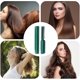thumbnail image 3 of Cepillo alisador de cabello inalámbrico con revestimiento cerámico suave, recargable por USB para mujeres (verde), 3 of 5
