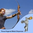 thumbnail image 5 of Greeniant Equipo de tiro con arco, accesorios de compuesto de pulgar resistente, cuerda de bucle en D, dispensador de correa de muñeca, piezas de tiro y tiro con Greeniant OD011039-00, 5 of 5