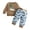 A-Brown, variant on NIEWTR Kids Toddler Girls Pajamas Set 2T 3T 4T 5T Long Sleeve Pullover and Elastic Waistband Pants 2Piece Outfit Children's Gift Cotton Loungewear for Fall Winter(A-Pink,2-3 Years)