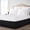 Black, variant on Multi Ruffled Bed Skirt Chocolate Full XL Size 22 Inch Tailored Drop, Soft Double Brushed Hotel Quality Microfiber Bed Skirt Luxury, Easy to Care Wrinkle & Fade Resistance
