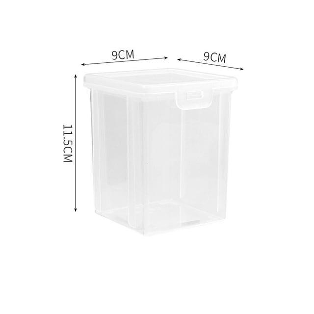 Kitchen Sealed Tank, Transparent Food Container, Moisture-Proof Storage, 3-Size Stackable Plastic, Kitchen Storage Supplies, Dry Food Freshness Preservation & Classification for Home Cooks