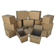 uBoxes Moving Boxes Basic Kit for 1 Bedroom Including 15 Boxes and Supplies