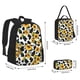 thumbnail image 2 of Balery Cute Cow Print Sunflower A Mochila escolar 3 en 1 para niños: mochila resistente con lonchera térmica y estuche para lápices. Mochila escolar para niños y niñas., 2 of 7