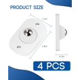 thumbnail image 2 of Mini Rollers for Ninja Slushi Machine FS301 & FS300 - Custom-Fit Mobility Solution - 360° Silent Wheels with ABS/Stainless Steel Design - Accessories for Ninja Slushie Machine, 2 of 5