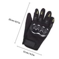 thumbnail image 2 of OHOIOLLA 1Par Negros De Para Montar Con Protección Antideslizante Y Función Táctil, 2 of 6