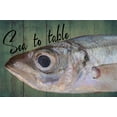 thumbnail image 2 of Phillip, Jamie 32x23 Black Ornate Wood Framed with Double Matting Museum Art Print Titled - Sea To Table, 2 of 4
