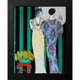thumbnail image 2 of Vintage Apple Collection 19x24 Black Modern Framed Museum Art Print Titled - Barbier Two Fashion Plaits, 2 of 5