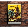 thumbnail image 2 of Dragster Riot - 1958 - Vintage Racing Poster (8x12Inches(US/CANonly)), 2 of 6