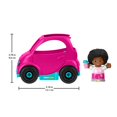 thumbnail image 2 of Fisher-Price Little People Barbie Convertible Rosa con Figura, Juguete para Niños Pequeños, 2 of 2