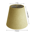 thumbnail image 2 of 5x8x7 Empire Sand Linen Edison Clip Lampshade, 2 of 6