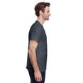 thumbnail image 3 of Gildan Short Sleeve T-Shirt for Men, Heavy Cotton Crewneck Classic Shirt, Dark Heather Tee, 2XL, 3 of 5