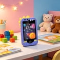thumbnail image 4 of Rirozkan Pretend Cell Phone, Smart Play Phone with Dual Camera and Touchscreen, Music Recorder 512MB Memory for Imaginative Play, 4 of 6