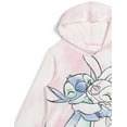 thumbnail image 4 of Disney Lilo & Stitch Angel French Terry Pullover Crossover Hoodie Tie Dye Little Kid to Big Kid, 4 of 5
